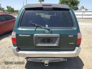 1999 Toyota 4Runner SR5 with VIN JT3GN86R4X0127594, listed as a Copart auction lot 54093605 with 307,573 mi miles and Clean Title. Bid and sale history available at carsss.com. Image 6.