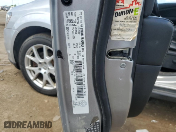 2013 Dodge Journey R/T with VIN 3C4PDDFG3DT606514, listed as a Copart auction lot 65601315 with 129,236 mi miles and Clean title. Bid and sale history available at DreamBid. Image 12.