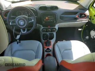 2017 Jeep Renegade Limited with VIN ZACCJBDB1HPF60648, listed as a Copart auction lot 59906885 with 128,477 mi miles and Salvage title. Bid and sale history available at DreamBid. Image 8.