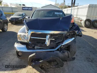 2005 Dodge Dakota SLT with VIN 1D7HE48K85S165264, listed as a Copart auction lot 81218484 with Not Provided miles and Salvage Title. Bid and sale history available at DreamBid. Image 5.