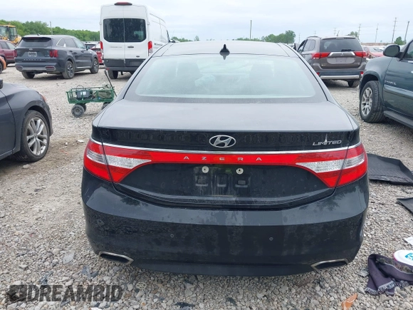 2016 Hyundai Azera Limited with VIN KMHFH4JG8GA547071, listed as a IAAI auction lot 42231526 with 175,537 mi miles and . Bid and sale history available at DreamBid. Image 17.
