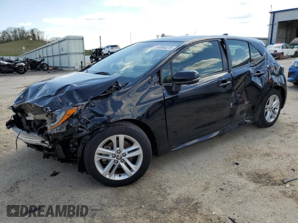 2022 Toyota Corolla SE with VIN JTND4MBE5N3155179, listed as a Copart auction lot 55984375 with Not Provided miles and Non Repairable. Bid and sale history available at DreamBid. Image 1.