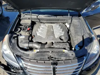 2015 Hyundai Equus Signature with VIN KMHGH4JH2FU098738, listed as a Copart auction lot 47439335 with 109,113 mi miles and Clean title. Bid and sale history available at DreamBid. Image 11.