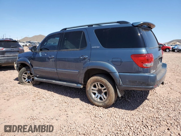 2005 Toyota Sequoia Limited with VIN 5TDBT48A45S250978, listed as a Copart auction lot 50261415 with 238,453 mi miles and Salvage Title. Bid and sale history available at DreamBid. Image 2.