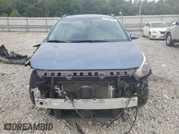 2022 Kia Niro Touring SE with VIN KNDCC3LC7N5537387, listed as a Copart auction lot 71196674 with 49,527 mi miles and Salvage Title. Bid and sale history available at carsss.com. Image 5.