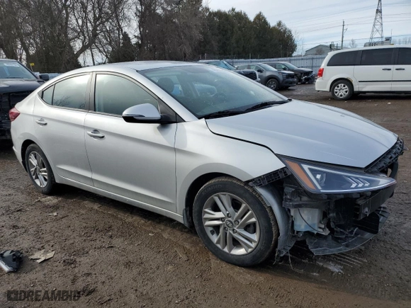 2019 Hyundai Elantra SEL with VIN KMHD84LF3KU791570, listed as a Copart auction lot 48252685 with 82,882 mi miles and Clean Title. Bid and sale history available at carsss.com. Image 4.