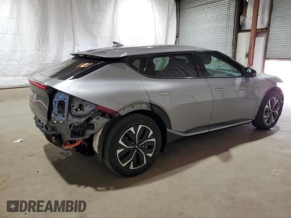 2024 Kia EV6 Wind with VIN KNDC34LA9R5201931, listed as a Copart auction lot 53256775 with 13,062 mi miles and Clean Title. Bid and sale history available at carsss.com. Image 3.