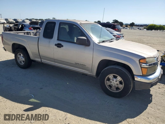 2004 GMC Canyon with VIN 1GTCS198448215507, listed as a Copart auction lot 64125275 with 136,889 mi miles and Clean title. Bid and sale history available at DreamBid. Image 4.