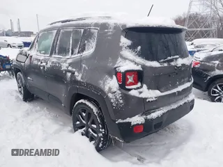 2017 Jeep Renegade Latitude with VIN ZACCJBBB7HPE68351, listed as a IAAI auction lot 41307930 with 129,422 mi miles. Bid and sale history available at carsss.com. Image 3.