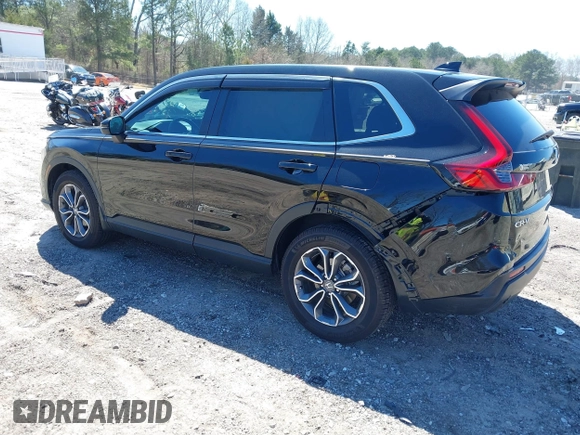 2023 Honda CR-V EX-L with VIN 7FARS4H77PE012706, listed as a IAAI auction lot 41821810 with 43,000 mi miles and . Bid and sale history available at DreamBid. Image 3.