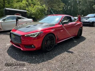 2017 Infiniti Q60 Red Sport 400 с VIN JN1FV7EL1HM701404, выставлен на аукционе Copart как лот 60776525 с пробегом 53 724 миль миль и Чистый • Clean title. История ставок и продаж доступна на DreamBid. Изображение 2.