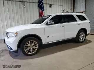 2015 Dodge Durango Citadel with VIN 1C4RDJEG9FC908557, listed as a Copart auction lot 88436995 with 110,718 mi miles and Clean Title. Bid and sale history available at carsss.com. Image 1.