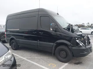 2015 Mercedes-Benz Sprinter Cargo Vans with VIN WD3PE7CC7FP158991, listed as a IAAI auction lot 41798051 with 128,817 mi miles. Bid and sale history available at carsss.com. Image 14.