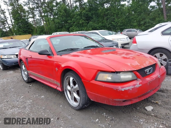 2002 Ford Mustang Deluxe z VIN 1FAFP444X2F194469, wystawiony jako IAAI lot #42358106 z przebiegiem 207 138 mil mil oraz . Historia ofert i sprzedaży dostępna na DreamBid. Obrazek 1.