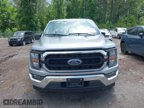 2023 Ford F-150 XL with VIN 1FTEW1C84PKD69454, listed as a IAAI auction lot 42087856 with 53,164 mi miles. Bid and sale history available at carsss.com. Image 6.