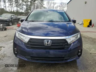 2021 Honda Odyssey Touring with VIN 5FNRL6H83MB028717, listed as a Copart auction lot 49236485 with 63,576 mi miles and Salvage Title. Bid and sale history available at carsss.com. Image 5.