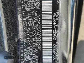 2013 Toyota Prius One with VIN JTDKN3DU7D5664975, listed as a Copart auction lot 55036415 with 283,938 mi miles and Salvage Title. Bid and sale history available at DreamBid. Image 12.