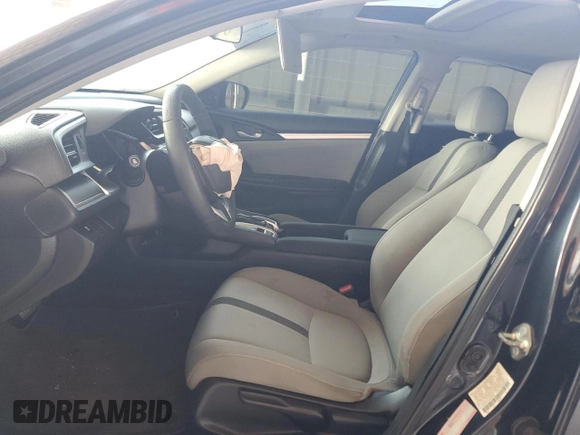 2018 Honda Civic Sedan EX with VIN 2HGFC2F7XJH564349, listed as a Copart auction lot 52791335 with 0 mi miles and Salvage Title. Bid and sale history available at carsss.com. Image 7.