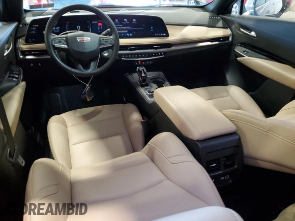 2024 Cadillac XT4 AWD Luxury with VIN 1GYFZBR48RF242850, listed as a Copart auction lot 52290865 with 1,524 mi miles and Salvage Title. Bid and sale history available at carsss.com. Image 8.