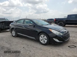 2013 Hyundai Sonata with VIN KMHEC4A46DA077537, listed as a Copart auction lot 54261175 with 125,807 mi miles and Salvage Title. Bid and sale history available at carsss.com. Image 4.