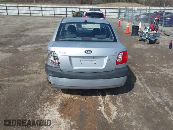2009 Kia Rio LX with VIN KNADE223796521410, listed as a IAAI auction lot 41887883 with 82,360 mi miles and . Bid and sale history available at DreamBid. Image 15.