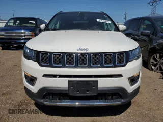 2018 Jeep Compass Limited with VIN 3C4NJDCB8JT457960, listed as a Copart auction lot 61645855 with 43,345 mi miles and Salvage title. Bid and sale history available at DreamBid. Image 5.
