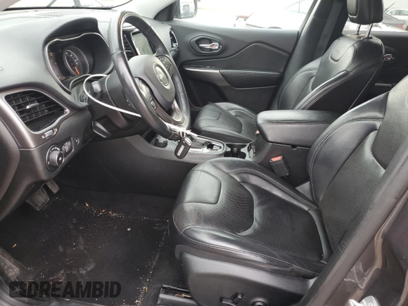 2019 Jeep Cherokee Limited with VIN 1C4PJMDX5KD282058, listed as a Copart auction lot 61359345 with 65,347 mi miles and Salvage title. Bid and sale history available at DreamBid. Image 7.