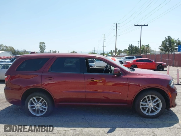 2022 Dodge Durango GT Plus with VIN 1C4RDJDG4NC218747, listed as a IAAI auction lot 41969277 with 46,615 mi miles and . Bid and sale history available at DreamBid. Image 13.
