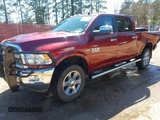 2018 Ram 2500 Big Horn with VIN 3C6UR5DJ2JG315295, listed as a IAAI auction lot 41757646 with 77,650 mi miles. Bid and sale history available at carsss.com. Image 2.