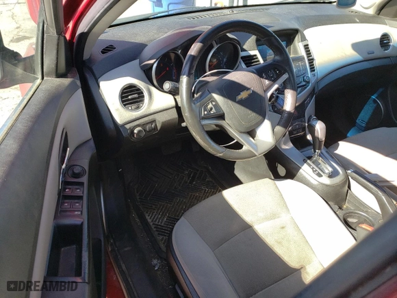 2012 Chevrolet Cruze LT w/1LT with VIN 1G1PF5SC8C7237096, listed as a Copart auction lot 49981175 with 170,562 mi miles and Salvage Title. Bid and sale history available at carsss.com. Image 8.