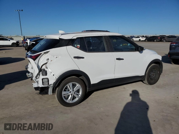 2024 Nissan Kicks S with VIN 3N1CP5BV6RL522908, listed as a Copart auction lot 49353005 with 2,034 mi miles and Salvage Title. Bid and sale history available at carsss.com. Image 3.