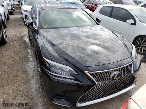 2018 Lexus LS with VIN JTHB5LFF8J5000824, listed as a Copart auction lot 74479734 with 25,959 mi miles and Non Repairable. Bid and sale history available at carsss.com. Image 5.