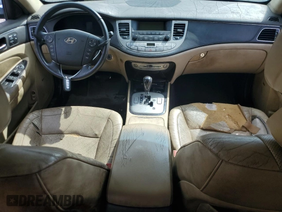 2009 Hyundai Genesis with VIN KMHGC46E19U033171, listed as a Copart auction lot 72803864 with 401,490 mi miles and Non Repairable. Bid and sale history available at carsss.com. Image 8.