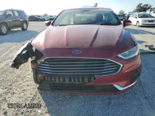 2019 Ford Fusion Hybrid SEL with VIN 3FA6P0MU7KR257491, listed as a Copart auction lot 38746563 with 0 mi miles. Bid and sale history available at carsss.com. Image 5.