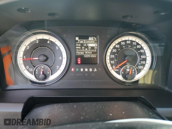 2018 Ram 2500 SLT with VIN 3C6TR5DT0JG282469, listed as a Copart auction lot 61615245 with 122,916 mi miles and Clean title. Bid and sale history available at DreamBid. Image 9.