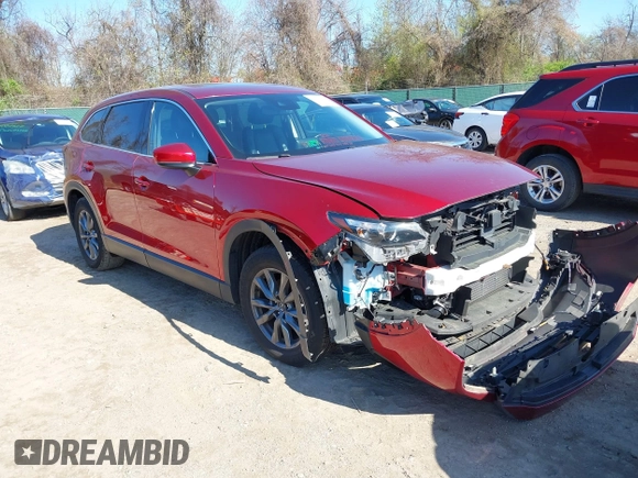 2020 Mazda CX-9 Touring z VIN JM3TCBCY6L0401324, wystawiony jako IAAI lot #41973626 z przebiegiem 53 891 mil mil oraz . Historia ofert i sprzedaży dostępna na DreamBid. Obrazek 1.