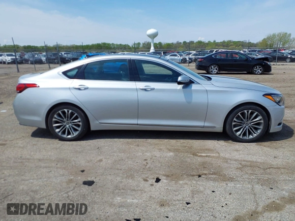 2016 Hyundai Genesis 3.8L z VIN KMHGN4JE9GU135591, wystawiony jako IAAI lot #42100533 z przebiegiem 58 011 mil mil oraz . Historia ofert i sprzedaży dostępna na DreamBid. Obrazek 13.