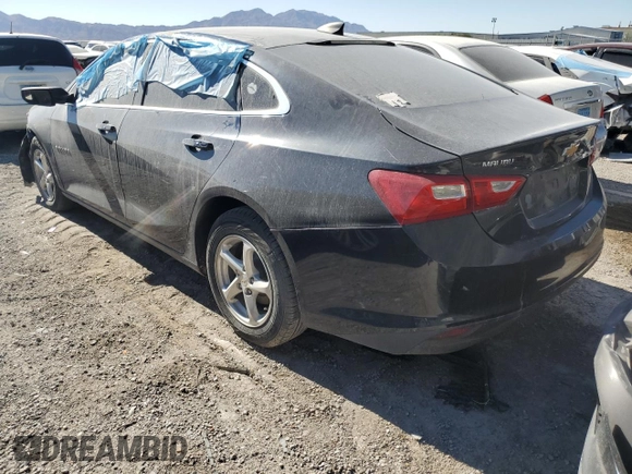 2016 Chevrolet Malibu LS with VIN 1G1ZB5ST4GF296467, listed as a Copart auction lot 55702855 with 130,927 mi miles and Salvage title. Bid and sale history available at DreamBid. Image 2.