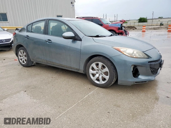 2013 Mazda 3 i SV with VIN JM1BL1TF6D1791561, listed as a Copart auction lot 54434095 with 115,604 mi miles and Salvage Title. Bid and sale history available at DreamBid. Image 4.