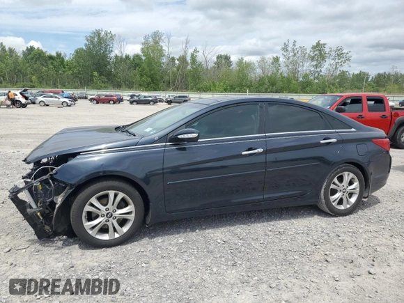 2013 Hyundai Sonata Limited z VIN 5NPEC4AC6DH711644, wystawiony jako Copart lot #61027705 z przebiegiem 65 443 mil mil oraz Szkoda całkowita • Salvage title. Historia ofert i sprzedaży dostępna na DreamBid. Obrazek 1.