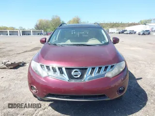 2010 Nissan Murano SL with VIN JN8AZ1MWXAW108935, listed as a IAAI auction lot 42150686 with 163,590 mi miles. Bid and sale history available at carsss.com. Image 6.
