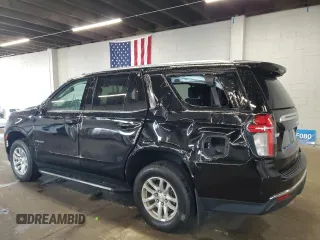2022 Chevrolet Tahoe LT z VIN 1GNSKNKD0NR196614, wystawiony jako Copart lot #57806285 z przebiegiem 25 706 mil mil oraz Szkoda całkowita • Salvage title. Historia ofert i sprzedaży dostępna na DreamBid. Obrazek 2.