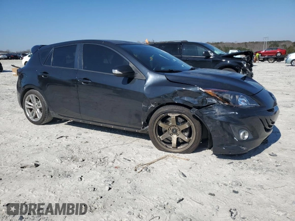2012 Mazda 3 Mazdaspeed3 Touring with VIN JM1BL1L40C1536983, listed as a Copart auction lot 46609565 with 181,179 mi miles and Salvage Title. Bid and sale history available at DreamBid. Image 4.