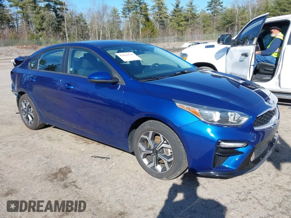 2021 Kia Forte FE with VIN 3KPF24AD7ME284348, listed as a IAAI auction lot 41836535 with 54,589 mi miles and . Bid and sale history available at carsss.com. Image 1.