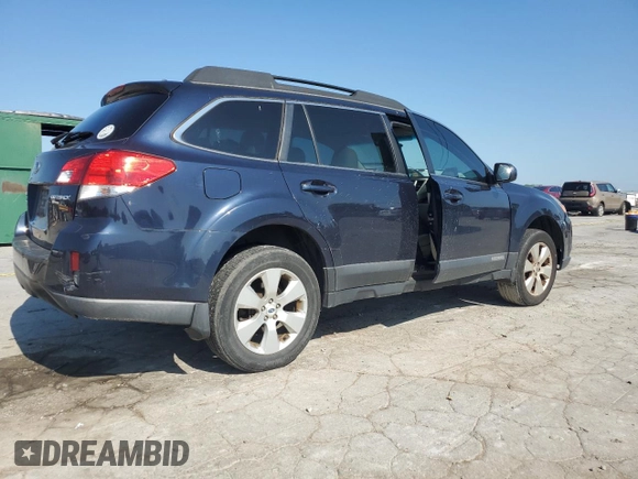 2012 Subaru Outback 2.5i Limited with VIN 4S4BRCJC5C3208365, listed as a Copart auction lot 54685985 with 167,884 mi miles and Clean Title. Bid and sale history available at carsss.com. Image 3.