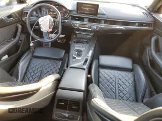 2018 Audi S4 Premium Plus with VIN WAUB4AF47JA145008, listed as a Copart auction lot 84908084 with 64,700 mi miles and Salvage Title. Bid and sale history available at carsss.com. Image 8.