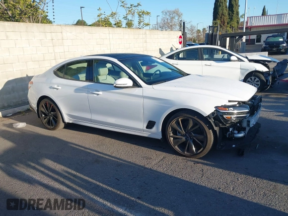 2023 Genesis G70 2.0T z VIN KMTG34TA7PU112073, wystawiony jako IAAI lot #41825012 z przebiegiem 10 526 mil mil oraz . Historia ofert i sprzedaży dostępna na DreamBid. Obrazek 14.