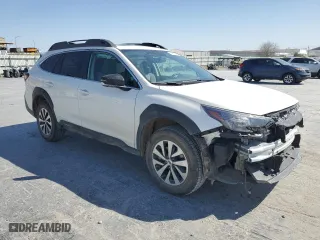 2024 Subaru Outback Premium with VIN 4S4BTAFC9R3152485, listed as a Copart auction lot 49842325 with 14,854 mi miles and Salvage Title. Bid and sale history available at carsss.com. Image 4.