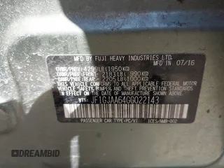 2016 Subaru Impreza z VIN JF1GJAA64GG022143, wystawiony jako IAAI lot #42013497 z przebiegiem 82 997 mil mil oraz . Historia ofert i sprzedaży dostępna na DreamBid. Obrazek 9.