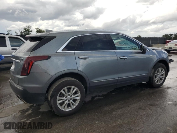 2021 Cadillac XT5 FWD Luxury with VIN 1GYKNAR4XMZ222840, listed as a Copart auction lot 62827165 with 36,637 mi miles and Non repairable. Bid and sale history available at DreamBid. Image 3.